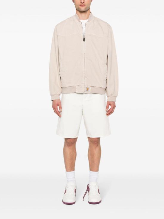 칼하트 WIP 싱글 니 쇼츠 I027942 D602 WHITE - CARHARTT WIP