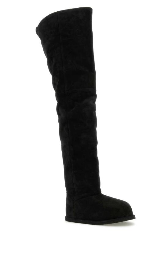 25SS 아미나 무아디 부츠 HEIDITHIGHHIBOOT15 BLKIVORY BLACK - AMINA MUADDI