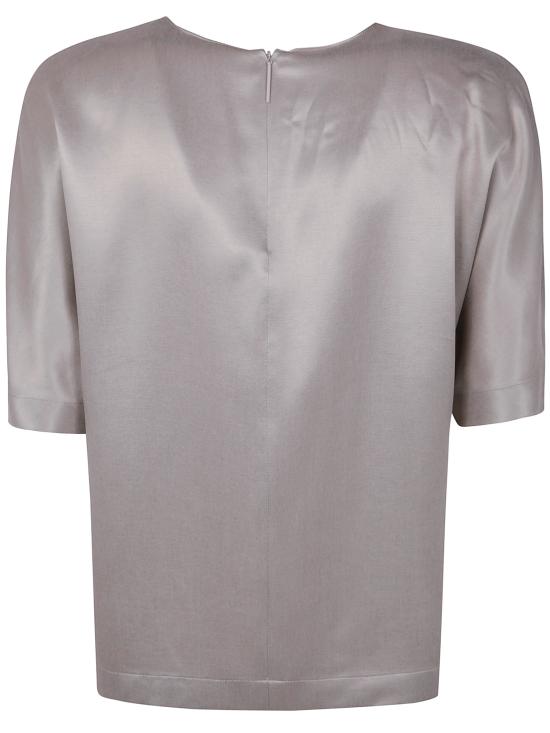 25SS 조르지오 아르마니 반팔 티셔츠 GW000790TE13750 U8003 GREY - GIORGIO ARMANI