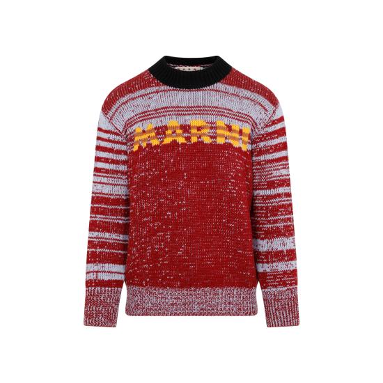 25SS 마르니 스웨터 GCMG0345Q0UFWH13 MLB50 IRISBLUE