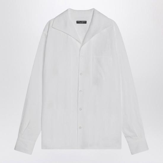 25SS 돌체앤가바나 긴팔 셔츠 G5MW6TFU4JB W0800 WHITE