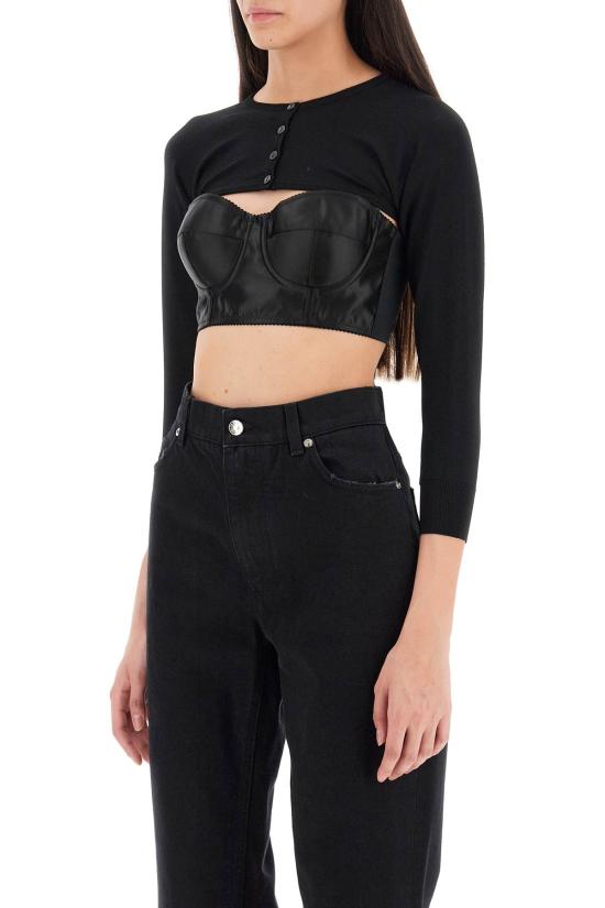  돌체앤가바나 스웨터 FXK60TJFMB6 N0000 BLACK - DOLCE & GABBANA