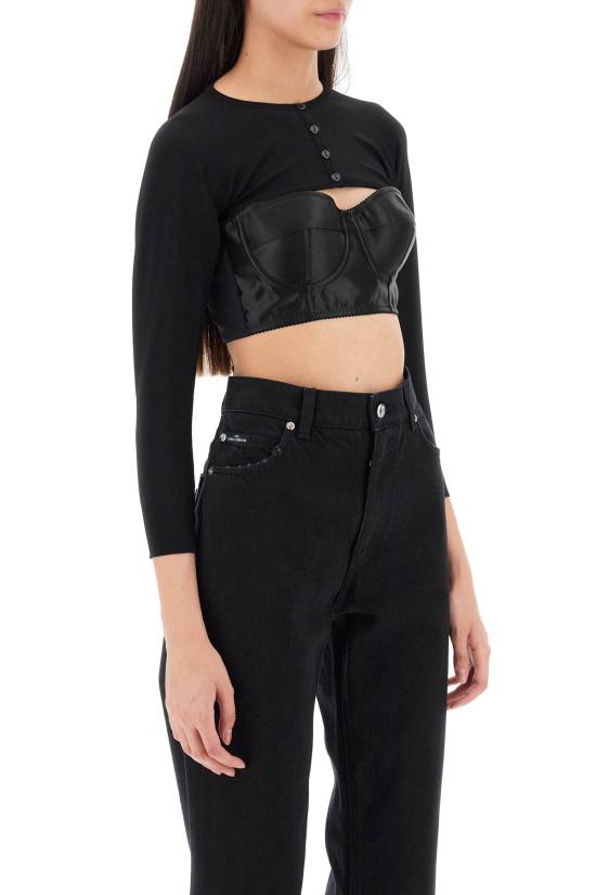  돌체앤가바나 스웨터 FXK60TJFMB6 N0000 BLACK - DOLCE & GABBANA