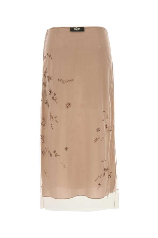 25SS 펜디 롱 스커트 FQ7647AUP0 F0QA6 PINK - FENDI