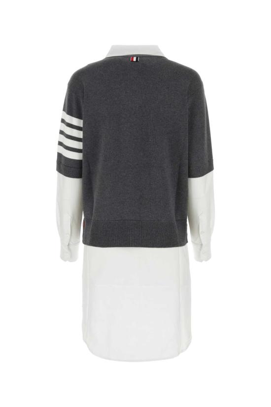 23FW 톰브라운 미디 원피스 FKD156AY3007 035 MULTICOLOURED - THOM BROWNE
