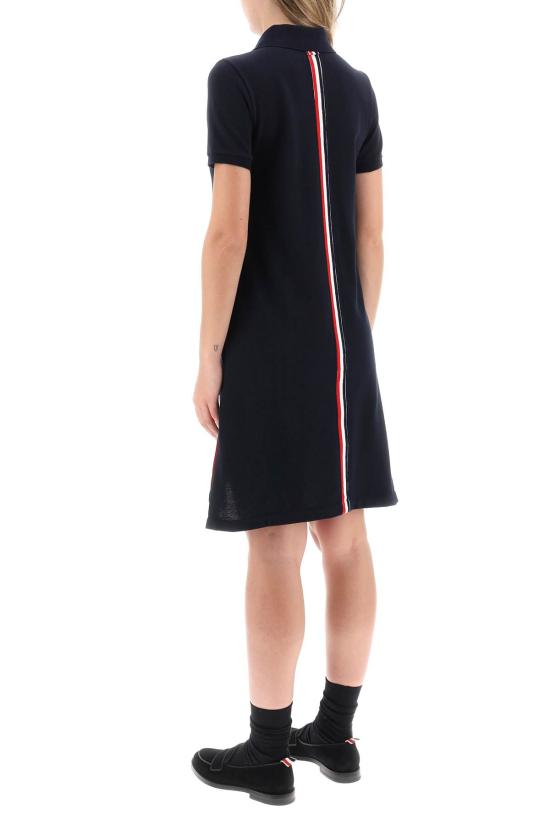 25SS 톰브라운 미디 원피스 FJD027A00050 415 BLUE - THOM BROWNE