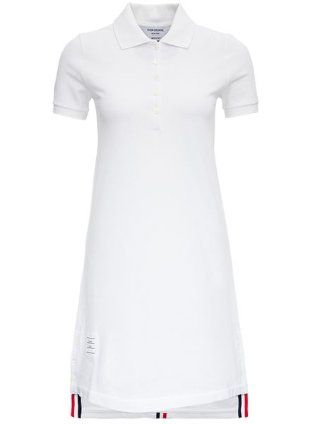24SS 톰브라운 미디 원피스 FJD027A00050 100 WHITE