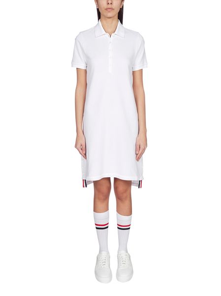 24SS 톰브라운 미디 원피스 FJD027A00050 100 WHITE - THOM BROWNE