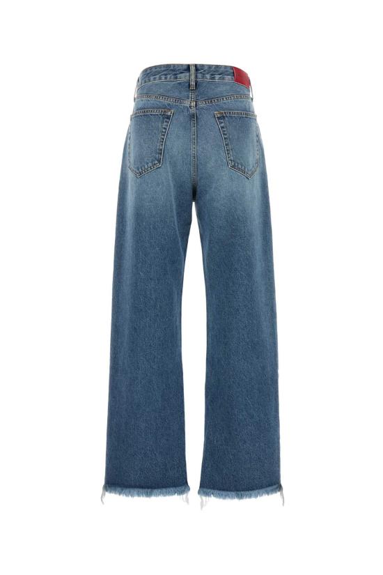 25SS 알레산드라리치 스트레이트 팬츠 FABX4057F4522 1964 BLUE - ALESSANDRA RICH