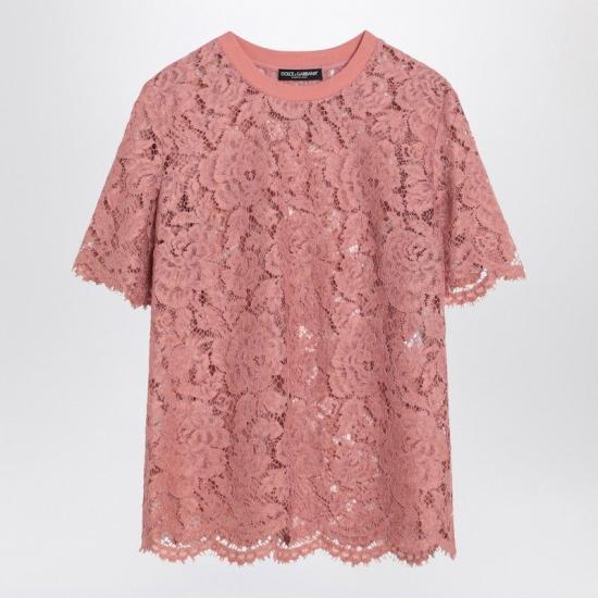  돌체앤가바나 반팔 티셔츠 F8V21THLM7L F0473 PINK