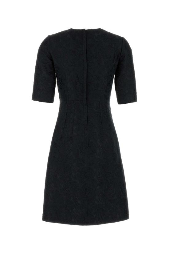 25SS 돌체앤가바나 미디 원피스 F6ARLTGDCSS N0000 BLACK - DOLCE & GABBANA