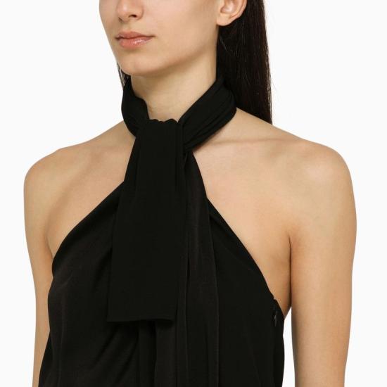  지방시 미디 원피스 BW21TS14N6 001 BLACK - GIVENCHY