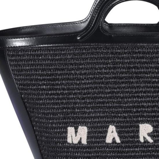 25SS 마르니 토트백 BMMP0068Q0P3860 00N99 BLACK - MARNI