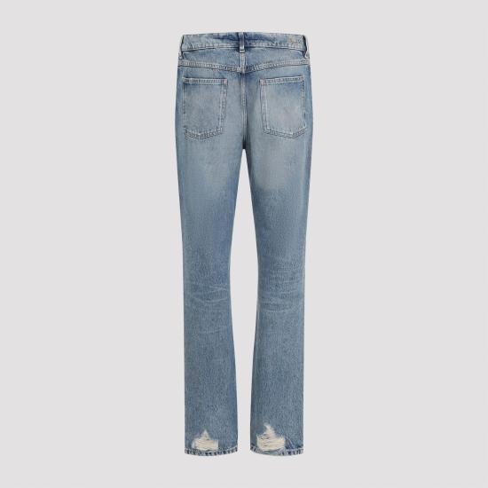  지방시 스트레이트 팬츠 BM51HB5YB6 426 BLUE - GIVENCHY