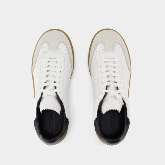 25SS 이자벨마랑 브라이스 스니커즈 BK0014FAA1E21S 20WH WHITE - ISABEL MARANT