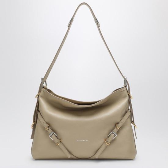 25FW 지방시 레더 미디움 부아유 백 BB50SSB1Q7 257 BEIGE O TAN