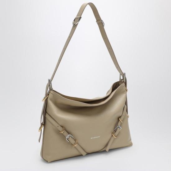 25FW 지방시 레더 미디움 부아유 백 BB50SSB1Q7 257 BEIGE O TAN - GIVENCHY