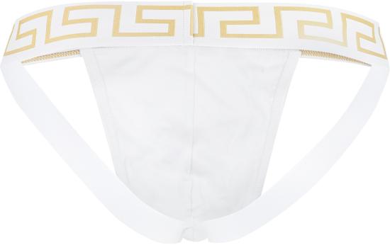 25SS 베르사체 팬티 AUU01017A232741 A81H WHITE - VERSACE