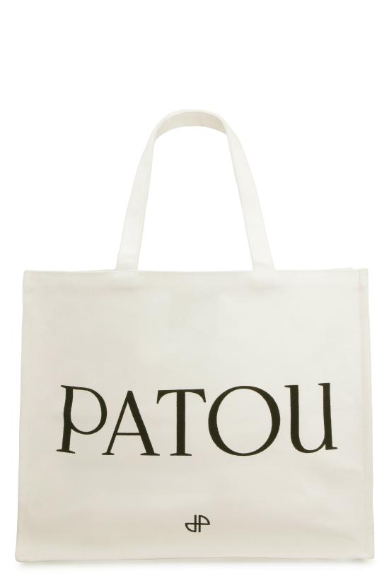  파투 토트백 AC0240076 090C WHITE - PATOU
