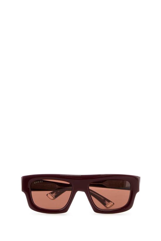 25SS 구찌 선글라스 823843J0740 6023 BURGUNDY - GUCCI