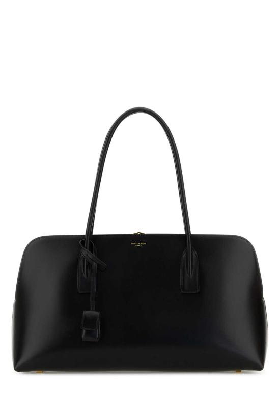 25SS 생로랑 삭 드 주르 라지 볼링백 8198272ZA0W 1000 BLACK
