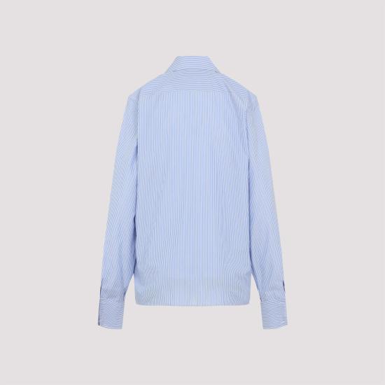 25SS 생로랑 셔츠 818606Y4K47 4783 STRIPPED - SAINT LAURENT