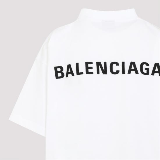 25SS 발렌시아가 반팔 티셔츠 818431TPVK1 9040 WHITE - BALENCIAGA