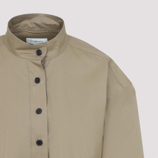 25SS 생로랑 자켓 817342YZ9AN 2121 CAMEL - SAINT LAURENT