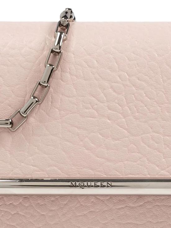 25SS 알렉산더 맥퀸 클러치/파우치 8133291VDBS 9813 PINK - ALEXANDER MCQUEEN