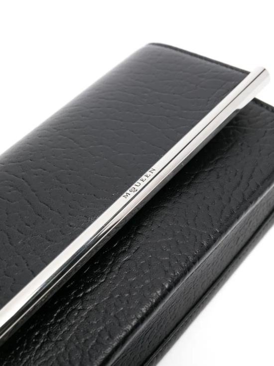 25SS 알렉산더 맥퀸 클러치/파우치 8133291VDBS 1000 BLACK - ALEXANDER MCQUEEN