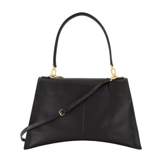 25SS 발렌시아가 다운타운 스몰 숄더백 8107332ABF9 1000 BLACK - BALENCIAGA