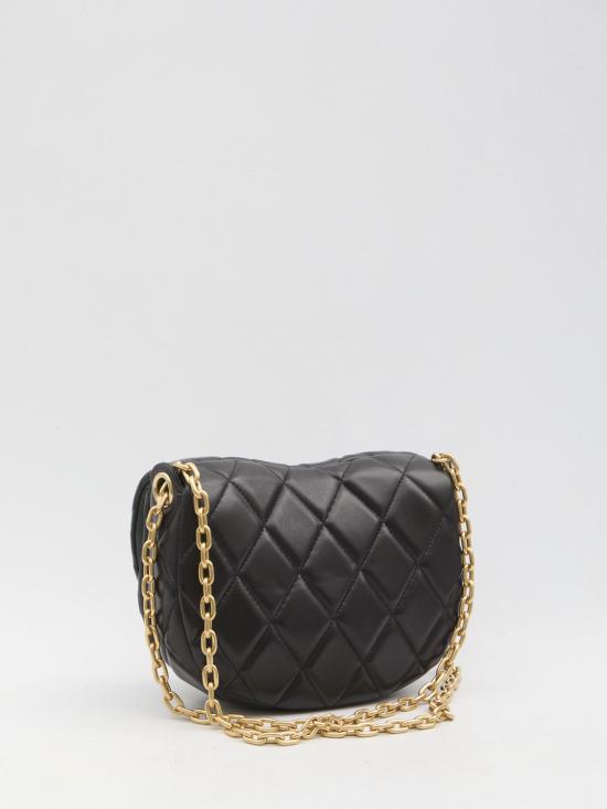 25SS 버버리 퀼티드 락킹 호스 백 8104628 A1189 BLACK - BURBERRY