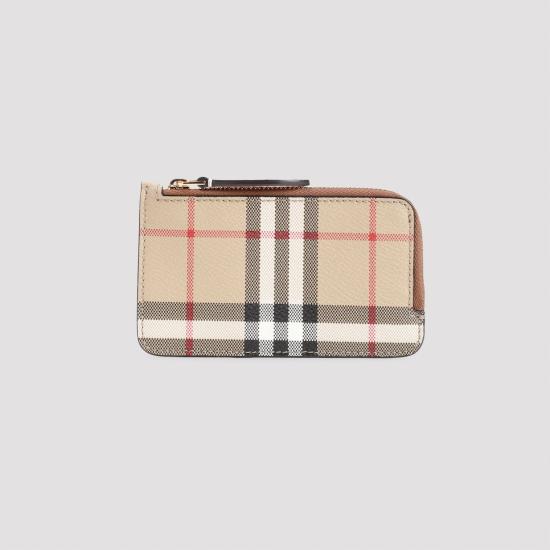 25FW 버버리 체크 컴팩트 웰렛 아카이브 8094427 A7026 CHECKED - BURBERRY