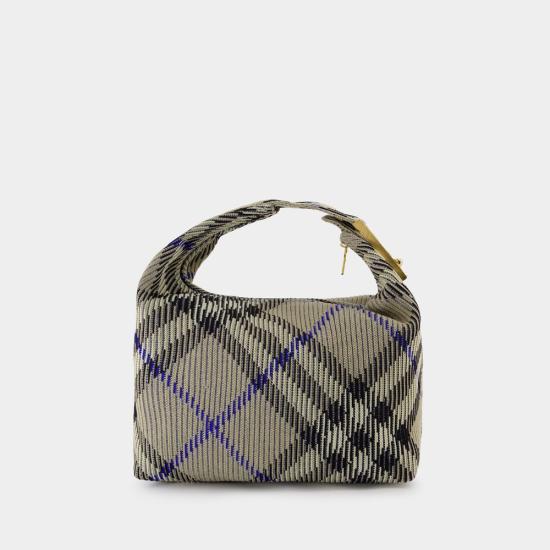 25SS 버버리 미디움 페그 더플백 리첸 8092989 B9629 PRINTED - BURBERRY