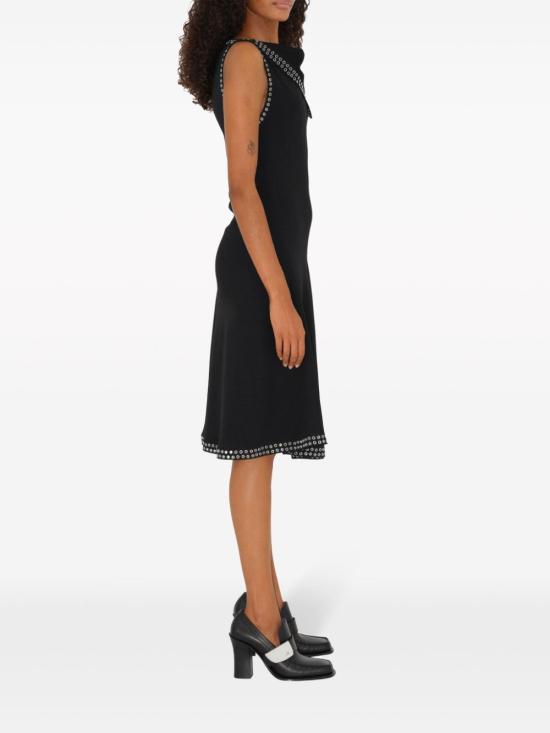  버버리 미디 원피스 8088875 A1189 BLACK - BURBERRY