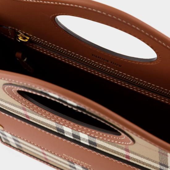 25SS 버버리 미니 포켓백 8066166 A9534 CHECKED - BURBERRY