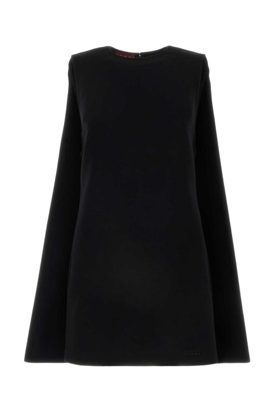 24FW 구찌 미디 원피스 805938ZACKN 1000 BLACK