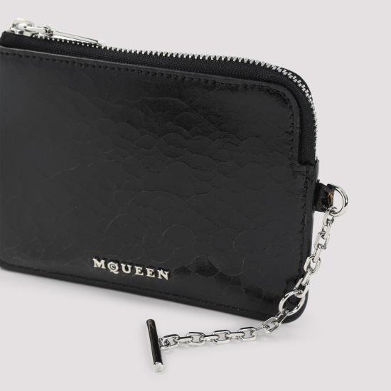 25SS 알렉산더 맥퀸 남성지갑 8050641AAUE 9769 BLACK - ALEXANDER MCQUEEN
