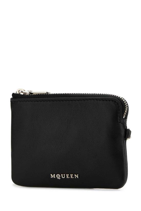 24FW 알렉산더 맥퀸 지갑 8044351T1AN 1000 BLACK - ALEXANDER MCQUEEN