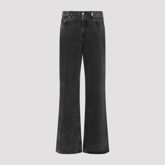  알렉산더 맥퀸 스트레이트 팬츠 801177QYABB 1213 GREY - ALEXANDER MCQUEEN