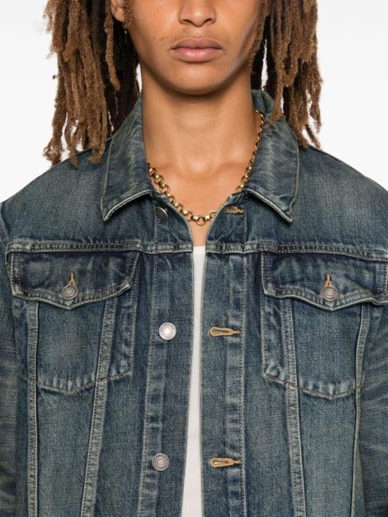 25SS 생로랑 자켓 795386YG852 4392 LIGHT BLUE - SAINT LAURENT