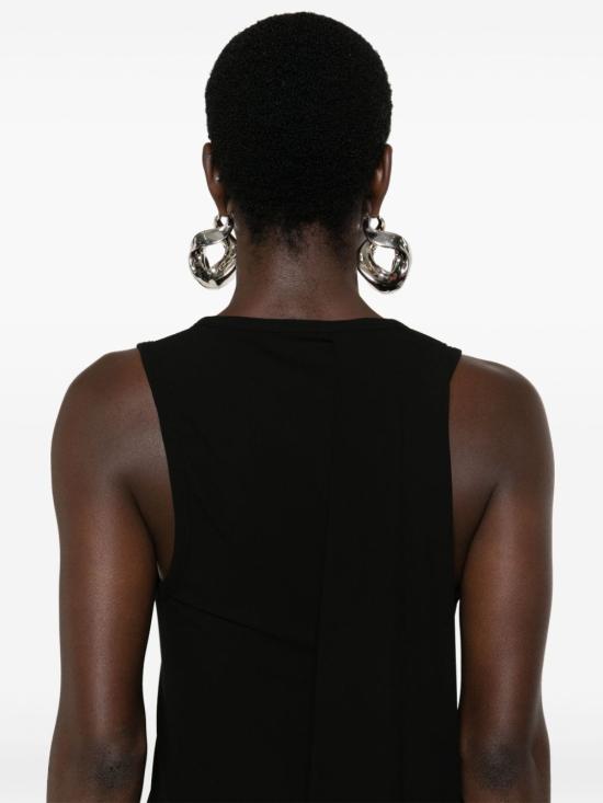  발렌시아가 롱 원피스 794448TOV05 1000 BLACK - BALENCIAGA