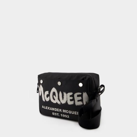 24FW 알렉산더 맥퀸 크로스백 7917721AAS3 1095 BLACK - ALEXANDER MCQUEEN