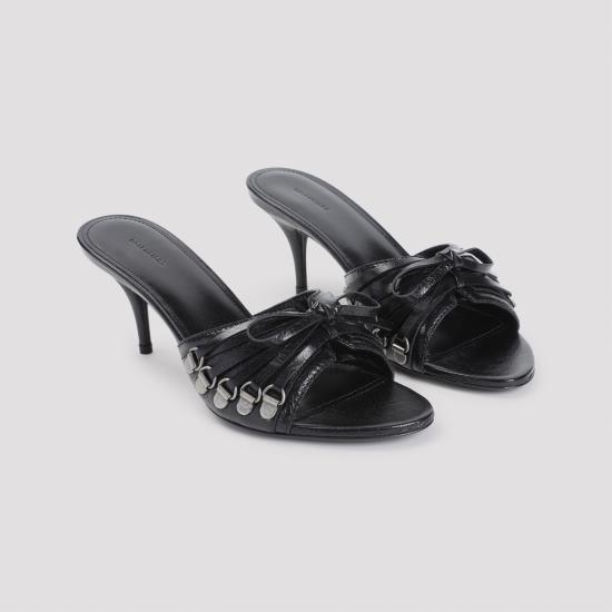 25FW 발렌시아가 뮬/슬리퍼 785784WAD4E 1081 BLACK - BALENCIAGA
