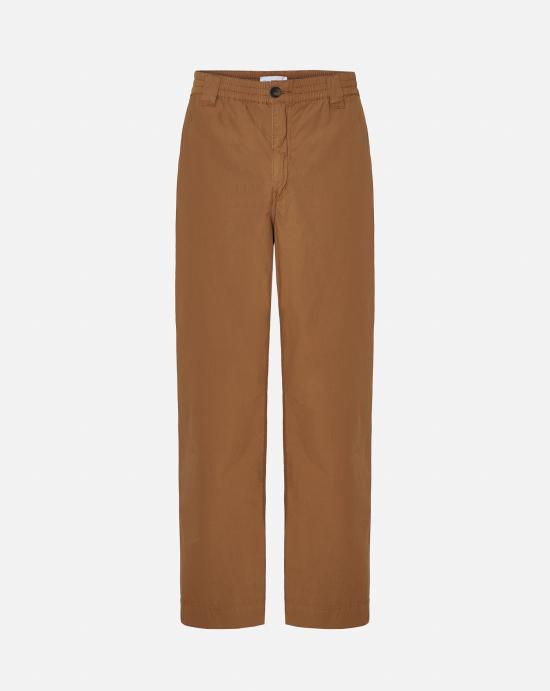25SS 에드몬드 스튜디오 스트레이트 팬츠 1255004750 PLAIN BROWN