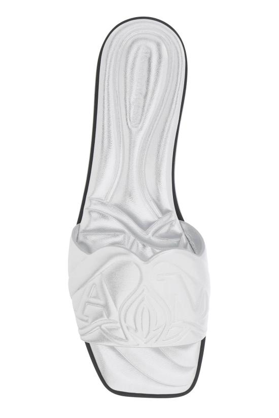  알렉산더 맥퀸 뮬/슬리퍼 780714WIF13 8100 SILVER - ALEXANDER MCQUEEN