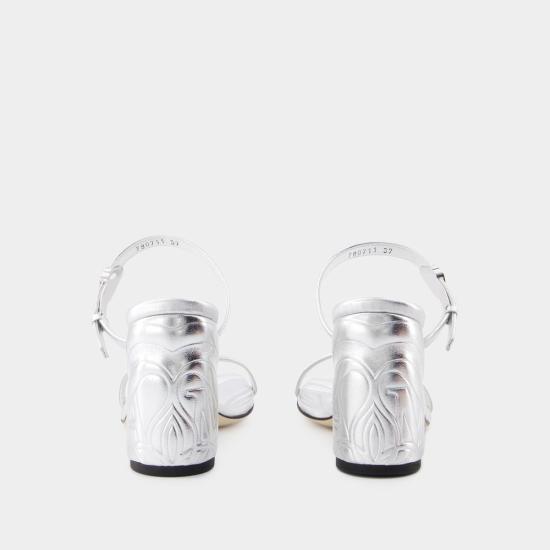  알렉산더 맥퀸 샌들 780711WIF11 8100 SILVER - ALEXANDER MCQUEEN