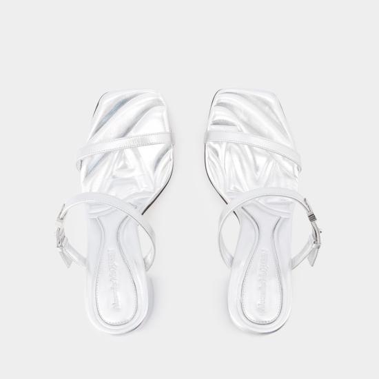  알렉산더 맥퀸 샌들 780711WIF11 8100 SILVER - ALEXANDER MCQUEEN