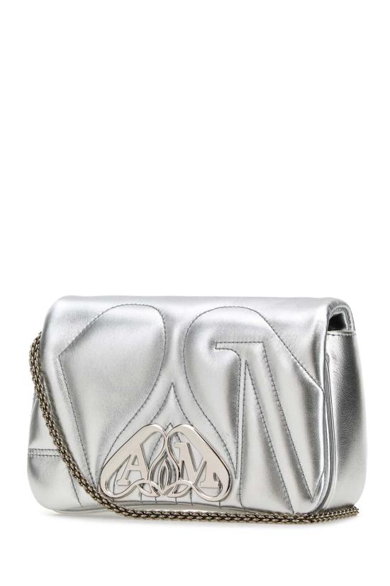 24SS 알렉산더 맥퀸 클러치/파우치 7770111BL0I 1400 SILVER - ALEXANDER MCQUEEN