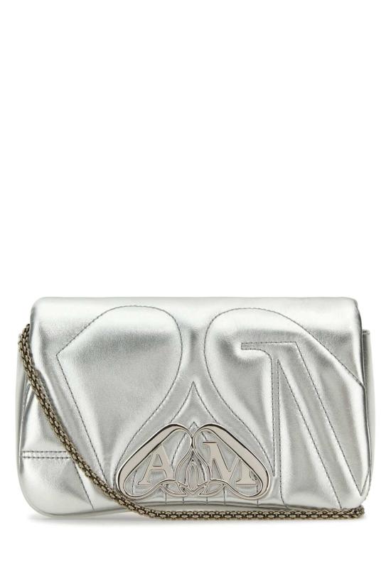 24SS 알렉산더 맥퀸 클러치/파우치 7770111BL0I 1400 SILVER